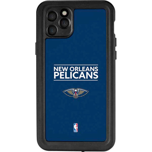 NBA New Orleans Pelicans Standard - Blue iPhone 11 Pro Max Waterproof Case