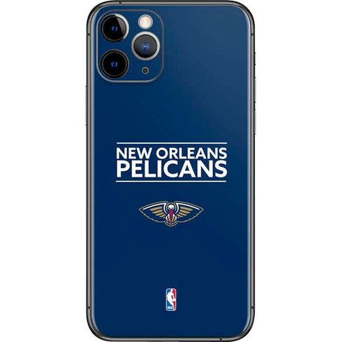 NBA New Orleans Pelicans Standard - Blue iPhone 11 Pro Skin