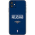 NBA New Orleans Pelicans Standard - Blue iPhone 11 Skin
