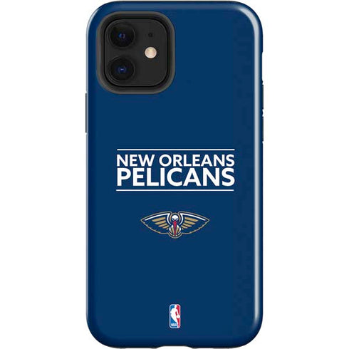 NBA New Orleans Pelicans Standard - Blue iPhone 12 Impact Case