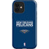 NBA New Orleans Pelicans Standard - Blue iPhone 12 Impact Case