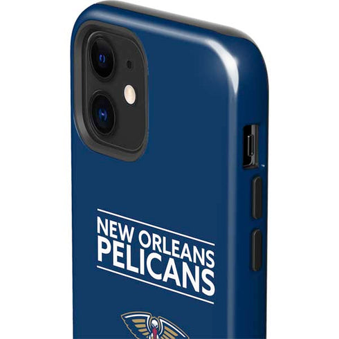 NBA New Orleans Pelicans Standard - Blue iPhone 12 Impact Case