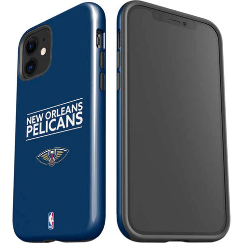 NBA New Orleans Pelicans Standard - Blue iPhone 12 Impact Case