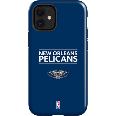 NBA New Orleans Pelicans Standard - Blue iPhone 12 Mini Impact Case