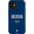 NBA New Orleans Pelicans Standard - Blue iPhone 12 Mini Impact Case