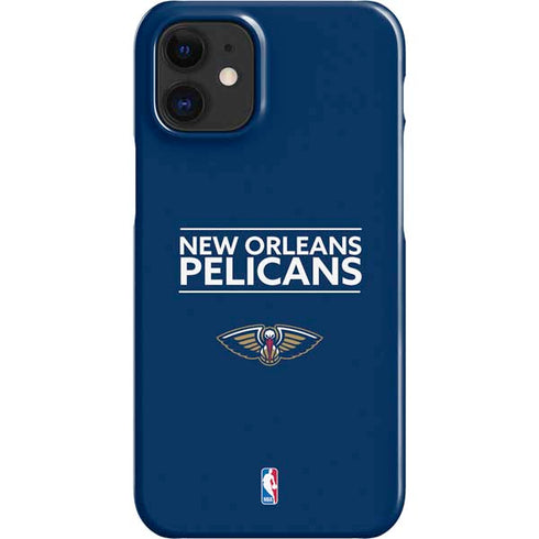 NBA New Orleans Pelicans Standard - Blue iPhone 12 Mini Lite Case