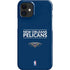 NBA New Orleans Pelicans Standard - Blue iPhone 12 Mini Lite Case