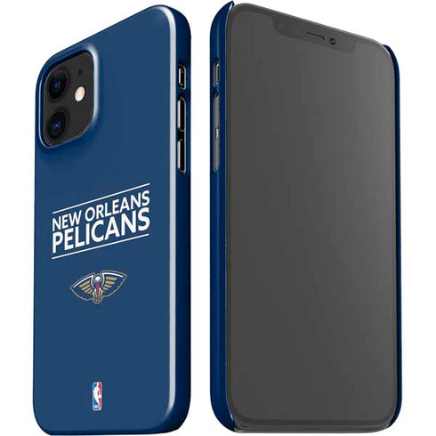 NBA New Orleans Pelicans Standard - Blue iPhone 12 Mini Lite Case