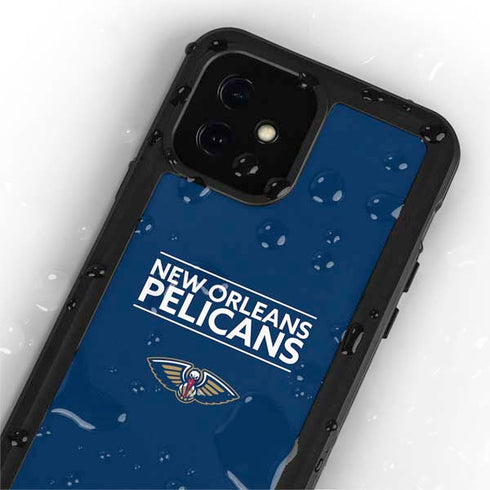 NBA New Orleans Pelicans Standard - Blue iPhone 12 Mini Waterproof Case