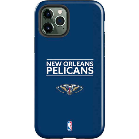 NBA New Orleans Pelicans Standard - Blue iPhone 12 Pro Max Impact Case