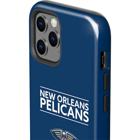 NBA New Orleans Pelicans Standard - Blue iPhone 12 Pro Max Impact Case