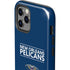 NBA New Orleans Pelicans Standard - Blue iPhone 12 Pro Max Impact Case