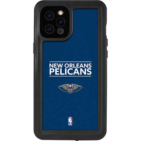NBA New Orleans Pelicans Standard - Blue iPhone 12 Pro Max Waterproof Case