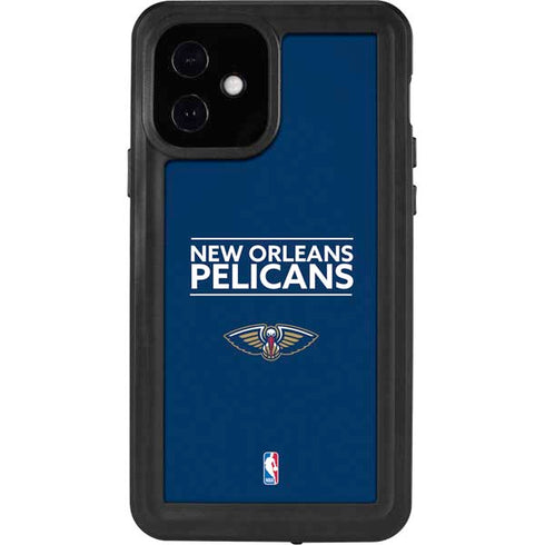 NBA New Orleans Pelicans Standard - Blue iPhone 12 Waterproof Case