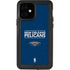 NBA New Orleans Pelicans Standard - Blue iPhone 12 Waterproof Case