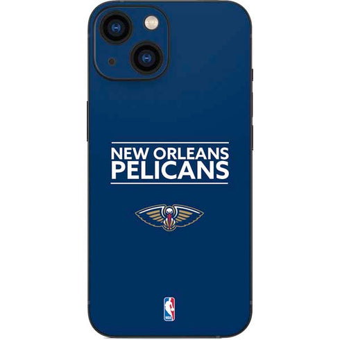 NBA New Orleans Pelicans Standard - Blue iPhone 13 Mini Skin