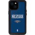 NBA New Orleans Pelicans Standard - Blue iPhone 13 Mini Waterproof Case