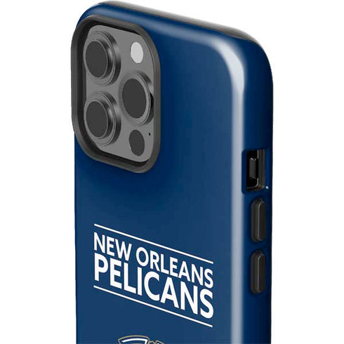 NBA New Orleans Pelicans Standard - Blue iPhone 13 Pro Max Impact Case