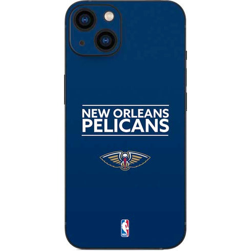 NBA New Orleans Pelicans Standard - Blue iPhone 15 Plus Skin