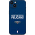 NBA New Orleans Pelicans Standard - Blue iPhone 15 Plus Skin
