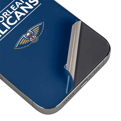 NBA New Orleans Pelicans Standard - Blue iPhone 14 Pro Max Skin