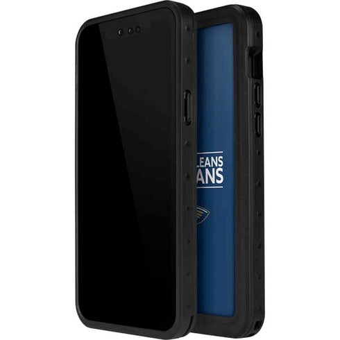 NBA New Orleans Pelicans Standard - Blue iPhone 14 Pro Max Waterproof Case