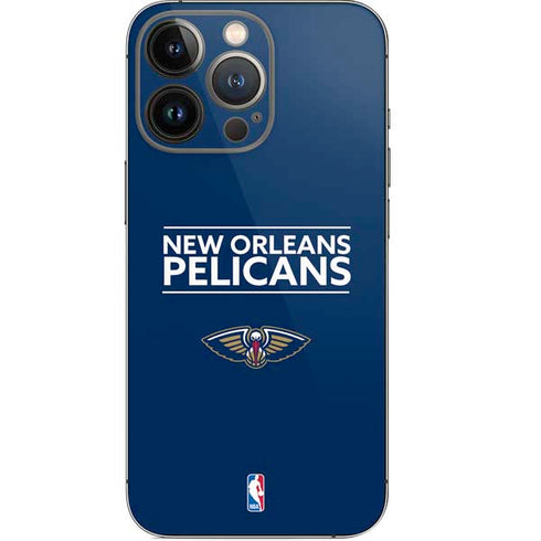 NBA New Orleans Pelicans Standard - Blue iPhone 14 Pro Skin