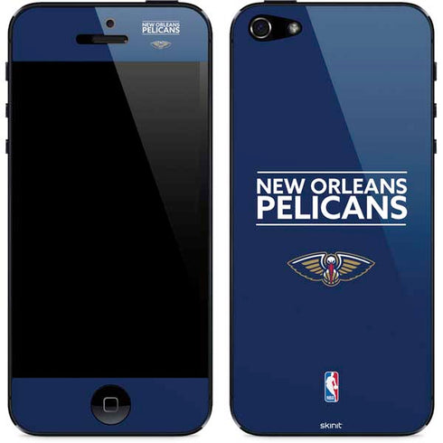 NBA New Orleans Pelicans Standard - Blue iPhone 5/5s/5SE Skin