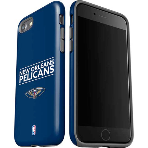 NBA New Orleans Pelicans Standard - Blue iPhone SE (2nd & 3rd Gen) Pro Case