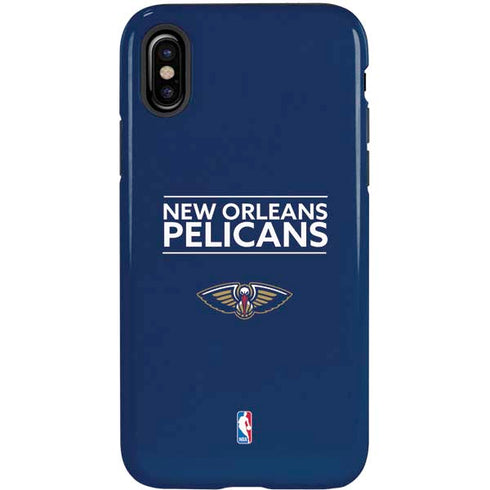 NBA New Orleans Pelicans Standard - Blue iPhone X Pro Case