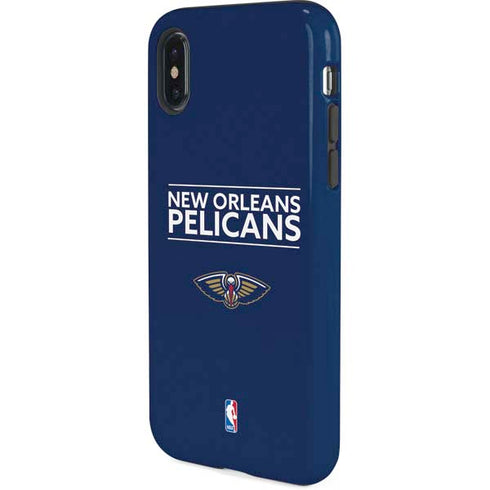 NBA New Orleans Pelicans Standard - Blue iPhone X Pro Case