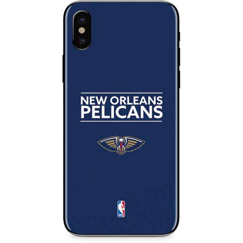 NBA New Orleans Pelicans Standard - Blue iPhone X Skin
