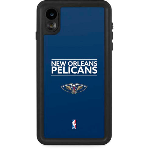 NBA New Orleans Pelicans Standard - Blue iPhone XR Waterproof Case