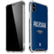 NBA New Orleans Pelicans Standard - Blue iPhone XS Max Clear Case