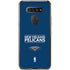 NBA New Orleans Pelicans Standard - Blue LG K51/Q51 Clear Case