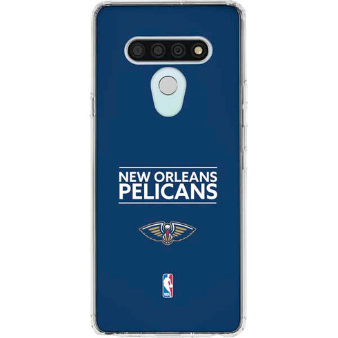 NBA New Orleans Pelicans Standard - Blue LG Stylo 6 Clear Case