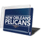 NBA New Orleans Pelicans Standard - Blue MacBook Pro 15in (2016-19) Case plus Skin