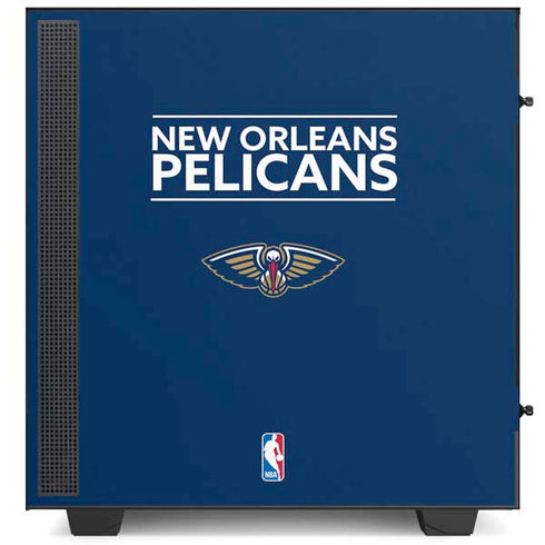 NBA New Orleans Pelicans Standard - Blue NZXT H510 Compact ATX Mid-Tower Case Skin