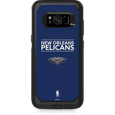 NBA New Orleans Pelicans Standard - Blue Otterbox Commuter Galaxy Skin