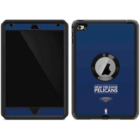 NBA New Orleans Pelicans Standard - Blue Otterbox Defender iPad Skin