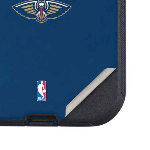 NBA New Orleans Pelicans Standard - Blue Otterbox Defender iPhone Skin