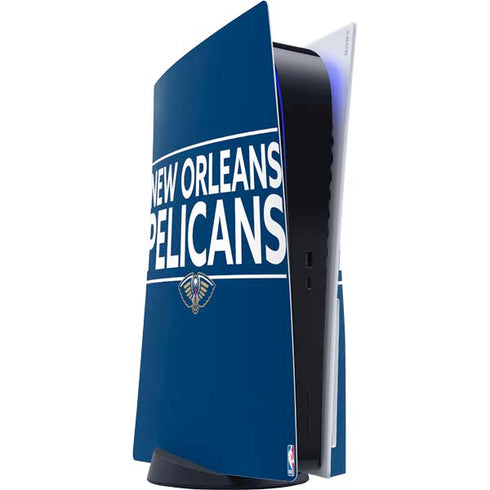 NBA New Orleans Pelicans Standard - Blue PS5 Console Skin