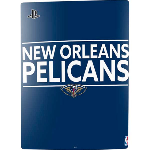 NBA New Orleans Pelicans Standard - Blue PS5 Digital Edition Console Skin