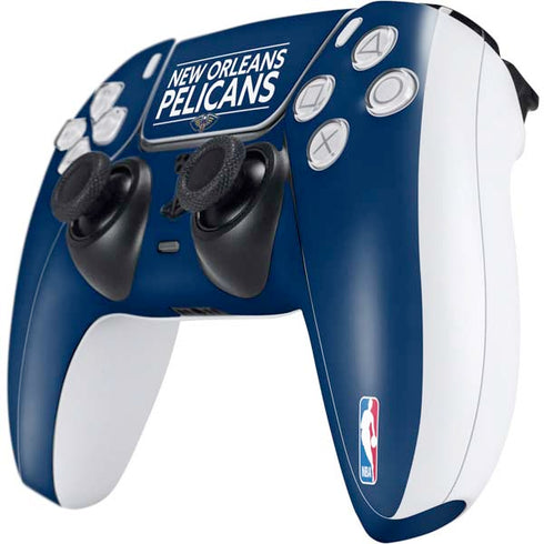 NBA New Orleans Pelicans Standard - Blue PS5 Controller Skin