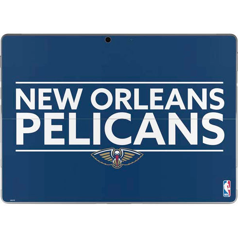 NBA New Orleans Pelicans Standard - Blue Surface Pro 8 Skin