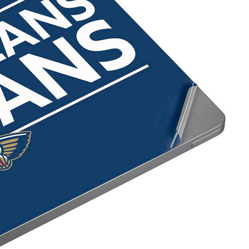 NBA New Orleans Pelicans Standard - Blue Universal Laptop 18in (14.6 x 10.6in) Skin