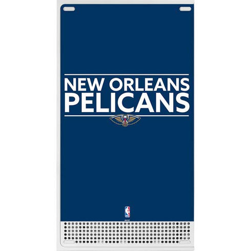 NBA New Orleans Pelicans Standard - Blue Xbox Series S Console Skin