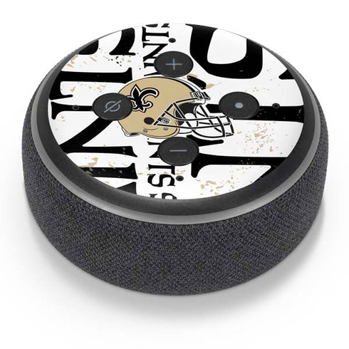 NFL New Orleans Saints - Blast Amazon Echo Dot Skin