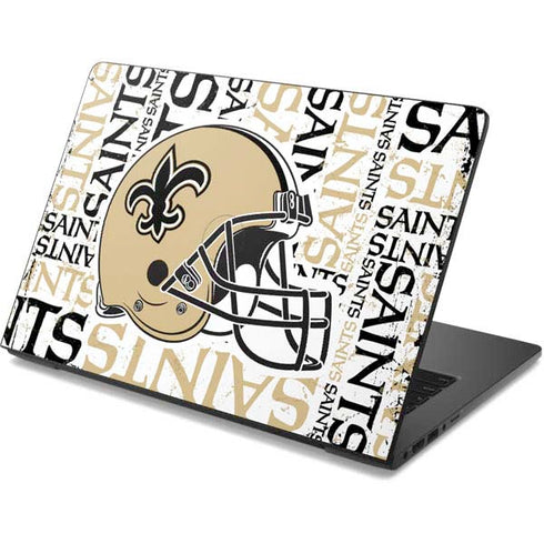 NFL New Orleans Saints - Blast Dell Chromebook Skin