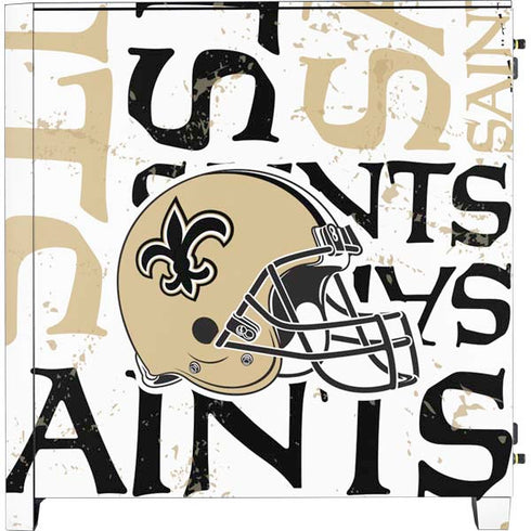 NFL New Orleans Saints - Blast Corsair 4000D Tempered Glass Mid-Tower ATX Case Skin